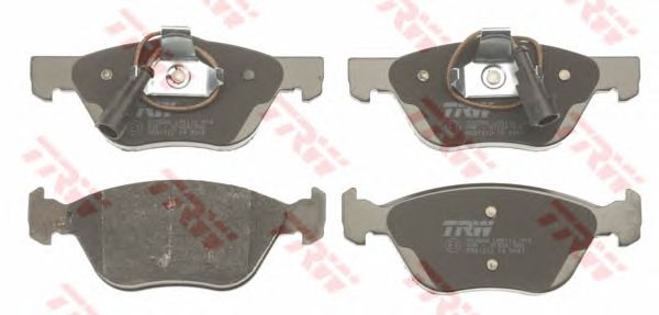 set placute frana,frana disc FIAT BRAVO/COUPE/MAREA/MULTIPLA 1,6-2,0 93-10 156,4 X 61,6 X 19 155,1 X 58,9 X 19