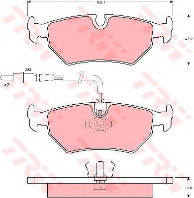 set placute frana,frana disc PEUGEOT 806