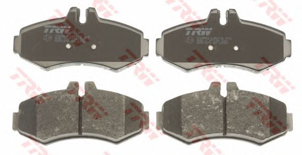 set placute frana,frana disc MERCEDES-BENZ VITO 108 BO