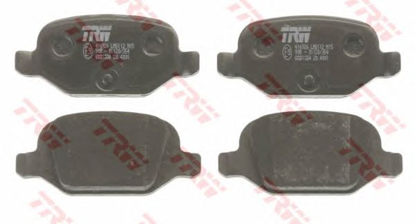 set placute frana,frana disc OPEL CORSA C