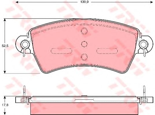 set placute frana,frana disc CITROEN XSARA