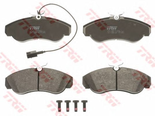 set placute frana,frana disc FIAT DUCATO 98-02