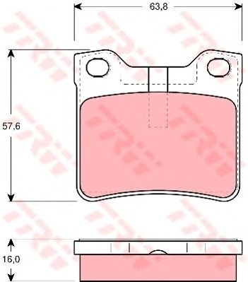 set placute frana,frana disc PEUGEOT 406 95-