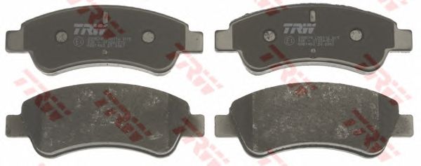 set placute frana,frana disc CITROEN BERLINGO/C2/C3/DS3/XSARA/206/207/208/307