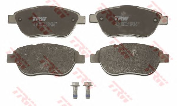 set placute frana,frana disc PEUGEOT 307/207/C4/XSARA PICASSO