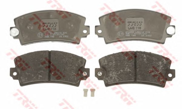 set placute frana,frana disc CITROEN LNA 76-79/VISA 78-91