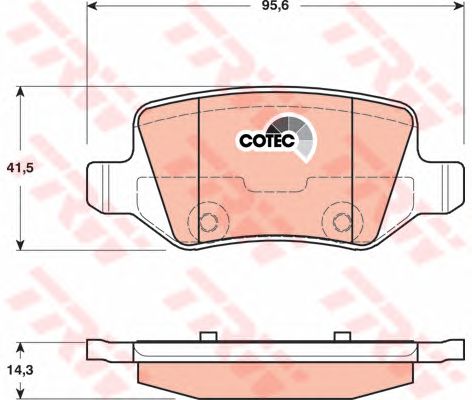 set placute frana,frana disc MERCEDES-BENZ W168 A-KLAS.