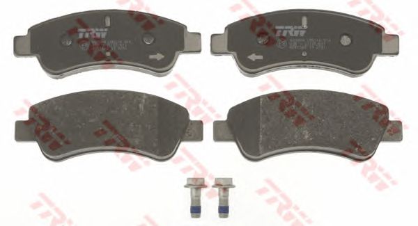 set placute frana,frana disc CITROEN BERLINGO/C2/C3/DS3/XSARA/206/207/208/307