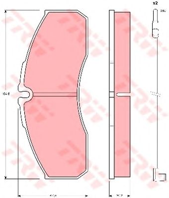 set placute frana,frana disc IVECO DAILY 00-