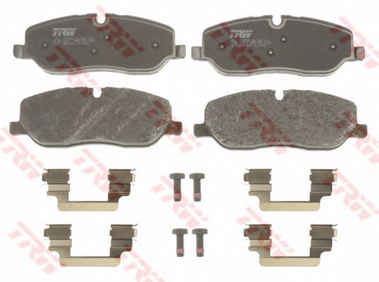 set placute frana,frana disc LAND ROVER DISCOVERY 04-/RANGE 04-