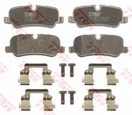 set placute frana,frana disc LAND ROVER DISCOVERY 04-/RANGE 04-