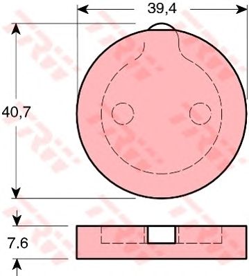 set placute de frana,frana de parcare cu disc