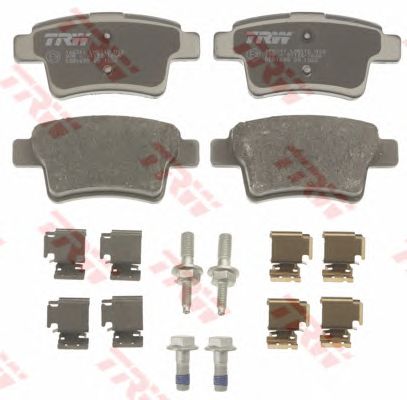 set placute frana,frana disc CITROEN C4 PICASSO 07-