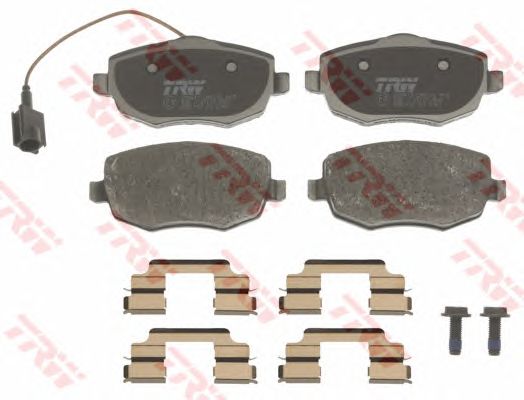 set placute frana,frana disc LANCIA YPSILON 1.2-1.4 03-11