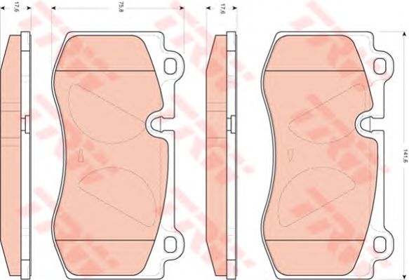 set placute frana,frana disc MERCEDES-BENZ W211/221