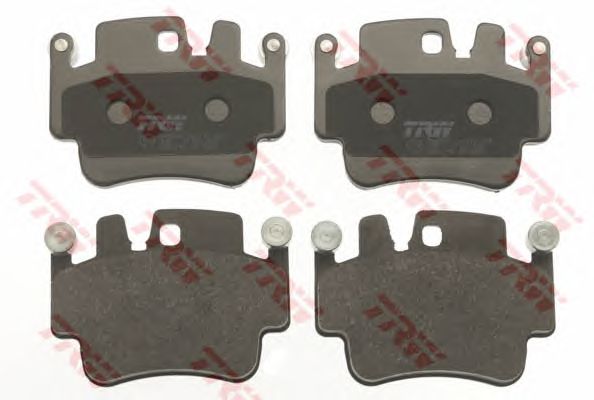 set placute frana,frana disc PORSCHE 911 (966) 97-