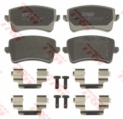 set placute frana,frana disc VW A4/A5/Q5 07- TRW 116,4 X 58,8 X 17,5