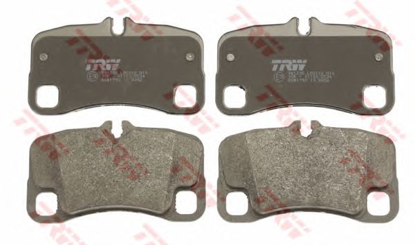 set placute frana,frana disc PORSCHE 911 (997) 08-