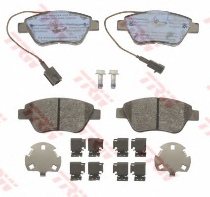 set placute frana,frana disc FIAT STILO 1,2/1,6 16V 01-/IDEA