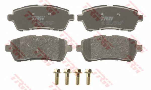 set placute frana,frana disc FORD FIESTA 08-