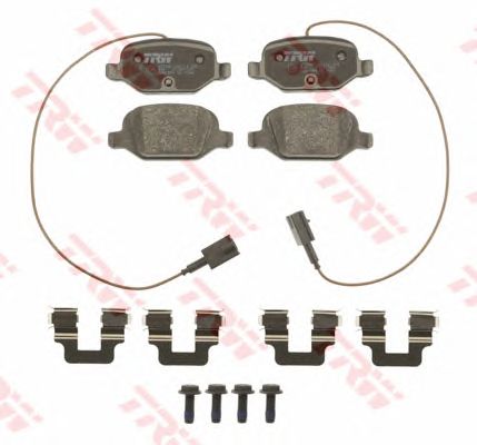 set placute frana,frana disc FIAT PUNTO/500 1,4-1,8/1,9 JTD 99-