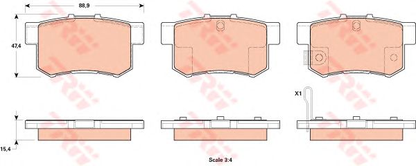 set placute frana,frana disc SUZUKI SX4 06-/SEDICI