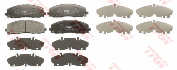 set placute frana,frana disc CHRYSLER GRAND VOYAGER 12-