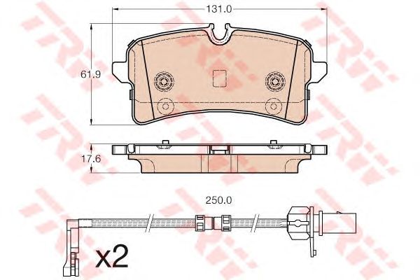 set placute frana,frana disc AUDI A8 09-