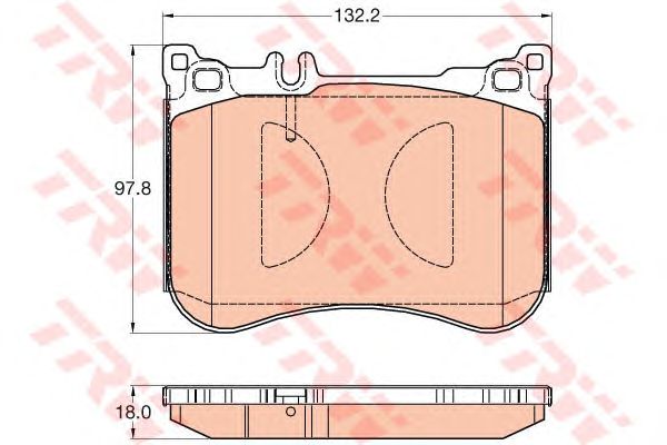 set placute frana,frana disc MERCEDES-BENZ SL 12-