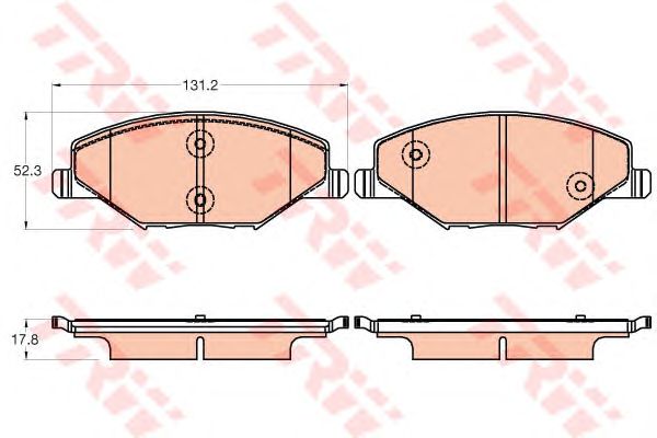 set placute frana,frana disc VW BORA/GOLF IV/ POLO 98-