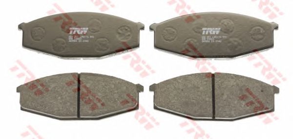 set placute frana,frana disc NISSAN PATROL