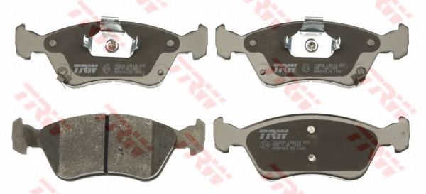 set placute frana,frana disc TOYOTA AVENSIS