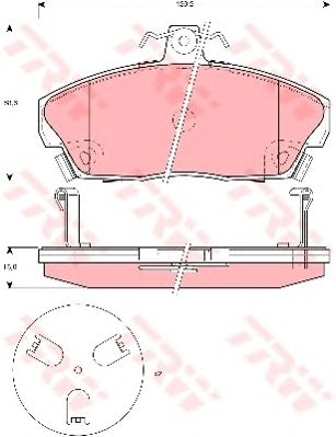 set placute frana,frana disc HONDA CIVIC