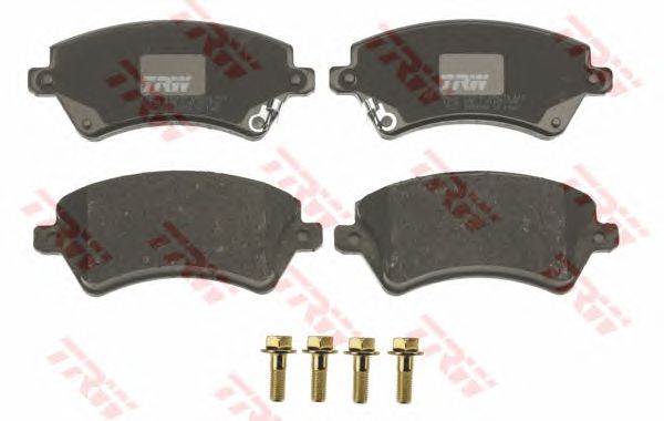 set placute frana,frana disc TOYOTA COROLLA 00-07