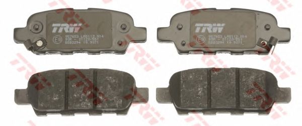 set placute frana,frana disc NISSAN QASHQAI