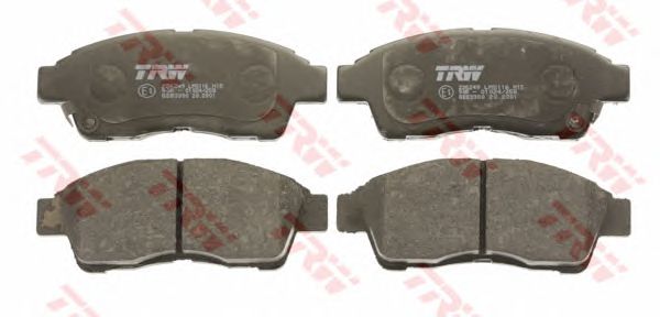 set placute frana,frana disc TOYOTA COROLLA 92-