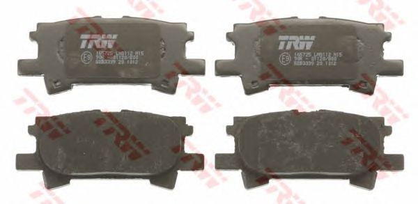 set placute frana,frana disc TOYOTA LEXUS RX300 03-