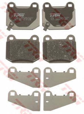 set placute frana,frana disc NISSAN 350Z/IMPREZA 00- WRX/FORESTER 13-