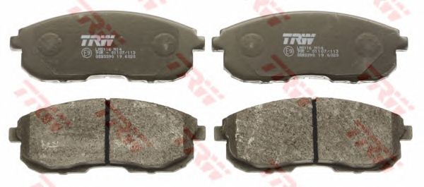 set placute frana,frana disc NISSAN JUKE 10-