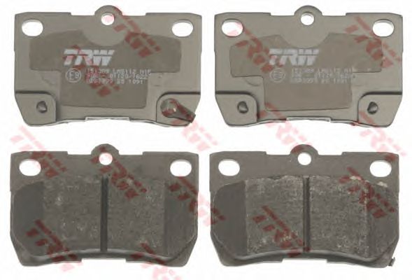 set placute frana,frana disc TOYOTA LEXUS