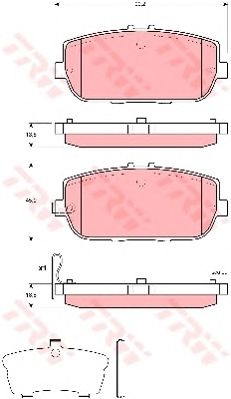 set placute frana,frana disc MAZDA MX-5