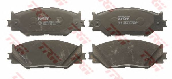 set placute frana,frana disc LEXUS IS 220D/250 05-