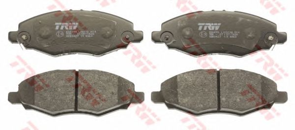 set placute frana,frana disc TOYOTA HI-LUX