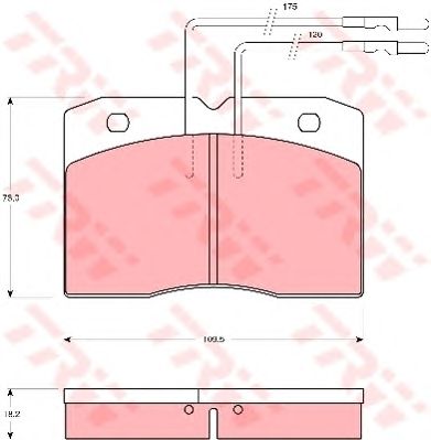 set placute frana,frana disc IVECO DAILY 35.8-40.10 90