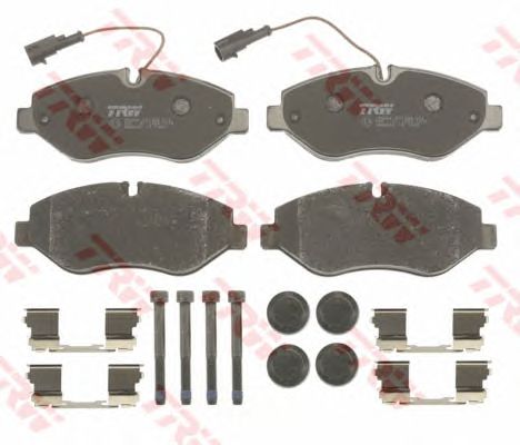 set placute frana,frana disc IVECO DAILY III 06-/RVI MAXITY