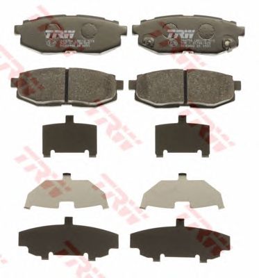 set placute frana,frana disc SUBARU TRIBECA