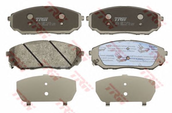 set placute frana,frana disc KIA SORENTO 02-