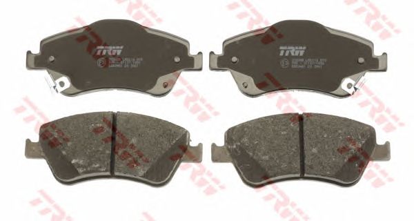 set placute frana,frana disc TOYOTA AURIS 06- UK