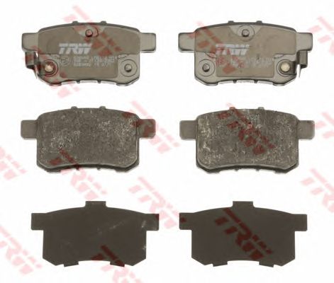 set placute frana,frana disc HONDA ACCORD