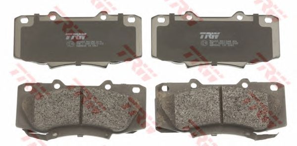 set placute frana,frana disc TOYOTA HILUX 07- 2,5D4D 4X4